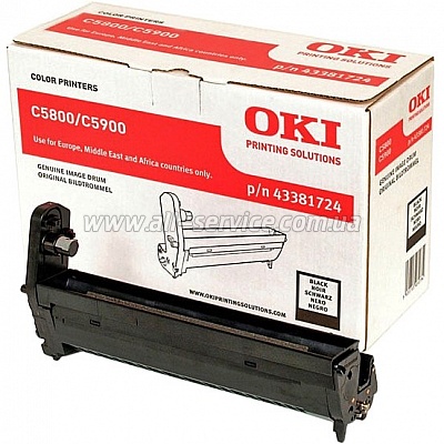 Драм-картридж OKI C5800/ C5900 Black (43381724) Драм-картридж OKI C5800/ C5900 Black (43381724)