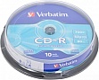 Диск Verbatim CD-R 700 MB/80 min 52x Cake Box 10шт (43437) Диск Verbatim CD-R 700 MB/80 min 52x Cake Box 10шт (43437)