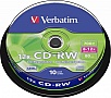 Диск Verbatim CD-RW DL+ 700 MB/80 min 8x-12x Cake Box 10шт (43480) Диск Verbatim CD-RW DL+ 700 MB/80 min 8x-12x Cake Box 10шт (43480)