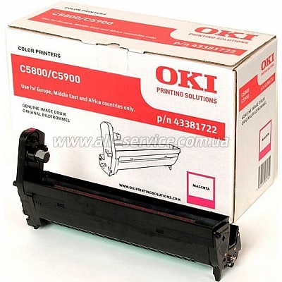 Драм-картридж OKI C5800/ C5900 magenta (43381722) Драм-картридж OKI C5800/ C5900 magenta (43381722)