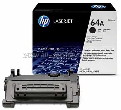 Заправка картриджа HP 64A принтера LJ P4014/ P4015/ P4515 (CC364A) Заправка картриджа HP 64A принтера LJ P4014/ P4015/ P4515 (CC364A)