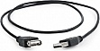 Дата кабель USB 2.0 AM/AF 0.75m Cablexpert (CC-USB2-AMAF-75CM/300-BK) Дата кабель USB 2.0 AM/AF 0.75m Cablexpert (CC-USB2-AMAF-75CM/300-BK)