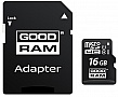 Карта памяти Goodram microSDHC M1AA 16GB UHS-I Class 10 + SD-adapter (M1AA-0160R12) Карта памяти Goodram microSDHC M1AA 16GB UHS-I Class 10 + SD-adapter (M1AA-0160R12)