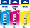 Набор чернил Epson 112 Epson L15150/ 15160 C/M/Y (SET112C/M/Y) Набор чернил Epson 112 Epson L15150/ 15160 C/M/Y (SET112C/M/Y)