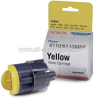 Заправка картриджа 106R01204 принтера Xerox Phaser 6110 Yellow Заправка картриджа 106R01204 принтера Xerox Phaser 6110 Yellow