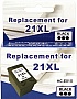 Картридж MicroJet №21XL HP DJ3920/ 3940/ PSC1410/ аналог C9351CE black (HC-E01X) Картридж MicroJet №21XL HP DJ3920/ 3940/ PSC1410/ аналог C9351CE black (HC-E01X)