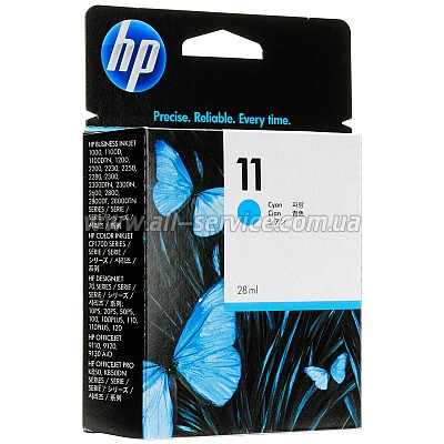Картридж HP №11 DJ2200/ 2250/ cp1700 cyan (C4836AE) Картридж HP №11 DJ2200/ 2250/ cp1700 cyan (C4836AE)