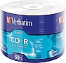Диск Verbatim CD-R 700 MB/80 min 52x Wrap Cake Box 50шт (43787) Диск Verbatim CD-R 700 MB/80 min 52x Wrap Cake Box 50шт (43787)