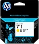 Картридж HP №711 Design Jet 120/ 520 Yellow (CZ132A) Картридж HP №711 Design Jet 120/ 520 Yellow (CZ132A)