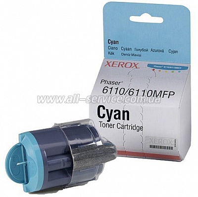 Заправка картриджа 106R01206 принтера Xerox Phaser 6110 Cyan Заправка картриджа 106R01206 принтера Xerox Phaser 6110 Cyan