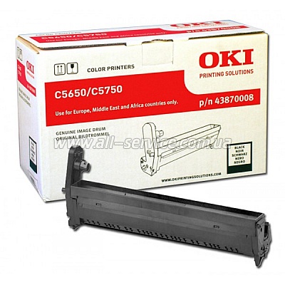 Драм-картридж OKI C5650 / 5750 black (43870008) Драм-картридж OKI C5650 / 5750 black (43870008)