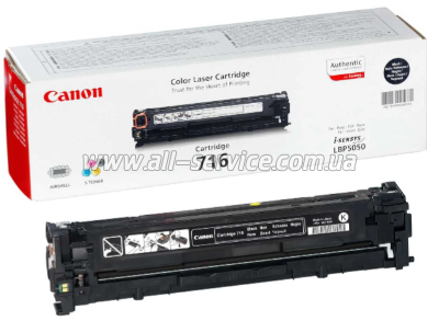 Заправка картриджа Canon 716 Canon LBP-5050/ LBP-5050N/ MF8030CN/ MF8050CN black (1980B002) Заправка картриджа Canon 716 Canon LBP-5050/ LBP-5050N/ MF8030CN/ MF8050CN black (1980B002)