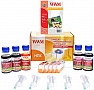 Комплект перезаправляемых картриджей WWM Canon Pixma MG5440/ MG5540/ MG6440 (RC.CLI-451) c чипами Комплект перезаправляемых картриджей WWM Canon Pixma MG5440/ MG5540/ MG6440 (RC.CLI-451) c чипами