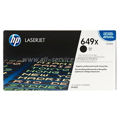 Картридж HP CLJ Enterprise CP4525dn/ 4525n/ 4525xh black (CE260X) Картридж HP CLJ Enterprise CP4525dn/ 4525n/ 4525xh black (CE260X)