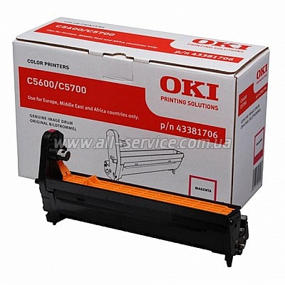 Драм-картридж OKI C5600/ C5700 (43381706) Magenta Драм-картридж OKI C5600/ C5700 (43381706) Magenta