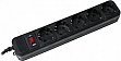 Сетевой фильтр Gembird Black 3м (SPG5-G-10B) Сетевой фильтр Gembird Black 3м (SPG5-G-10B)