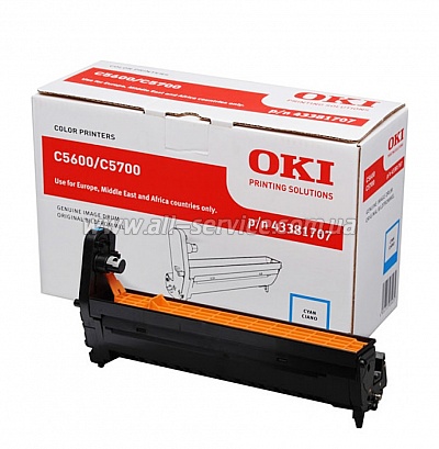 Драм-картридж OKI C5600/ C5700 (43381707) Cyan Драм-картридж OKI C5600/ C5700 (43381707) Cyan