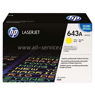 Картридж HP CLJ 4700 yellow (Q5952A) Картридж HP CLJ 4700 yellow (Q5952A)