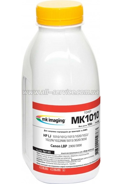 Тонер Mitsubishi HP LJ 1010/ 1020/ 1022 бутль 100г (TB61-M2) Тонер Mitsubishi HP LJ 1010/ 1020/ 1022 бутль 100г (TB61-M2)