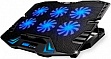 Подставка для ноутбука IceCoorel 10-17", 6*70mm 1800 RPM, 2*USB, + LCD, 365*297*30mm, Black (K8) Подставка для ноутбука IceCoorel 10-17", 6*70mm 1800 RPM, 2*USB, + LCD, 365*297*30mm, Black (K8)