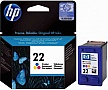 Картридж HP №22 DJ3920/ 3940/ PSC1410 color (C9352AE) Картридж HP №22 DJ3920/ 3940/ PSC1410 color (C9352AE)