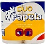 Туалетная бумага Papela Duo 2 слоя 120 отрывов 4 рулона (4820270940341) Туалетная бумага Papela Duo 2 слоя 120 отрывов 4 рулона (4820270940341)