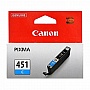 Картридж Canon CLI-451C Cyan PIXMA MG5440/ MG6340 (6524B001) Картридж Canon CLI-451C Cyan PIXMA MG5440/ MG6340 (6524B001)